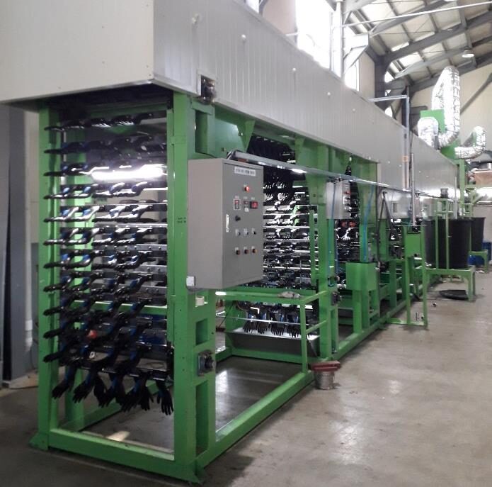 Latex dipping plant