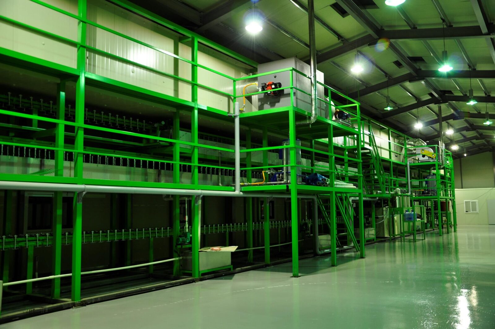 Latex coating factory